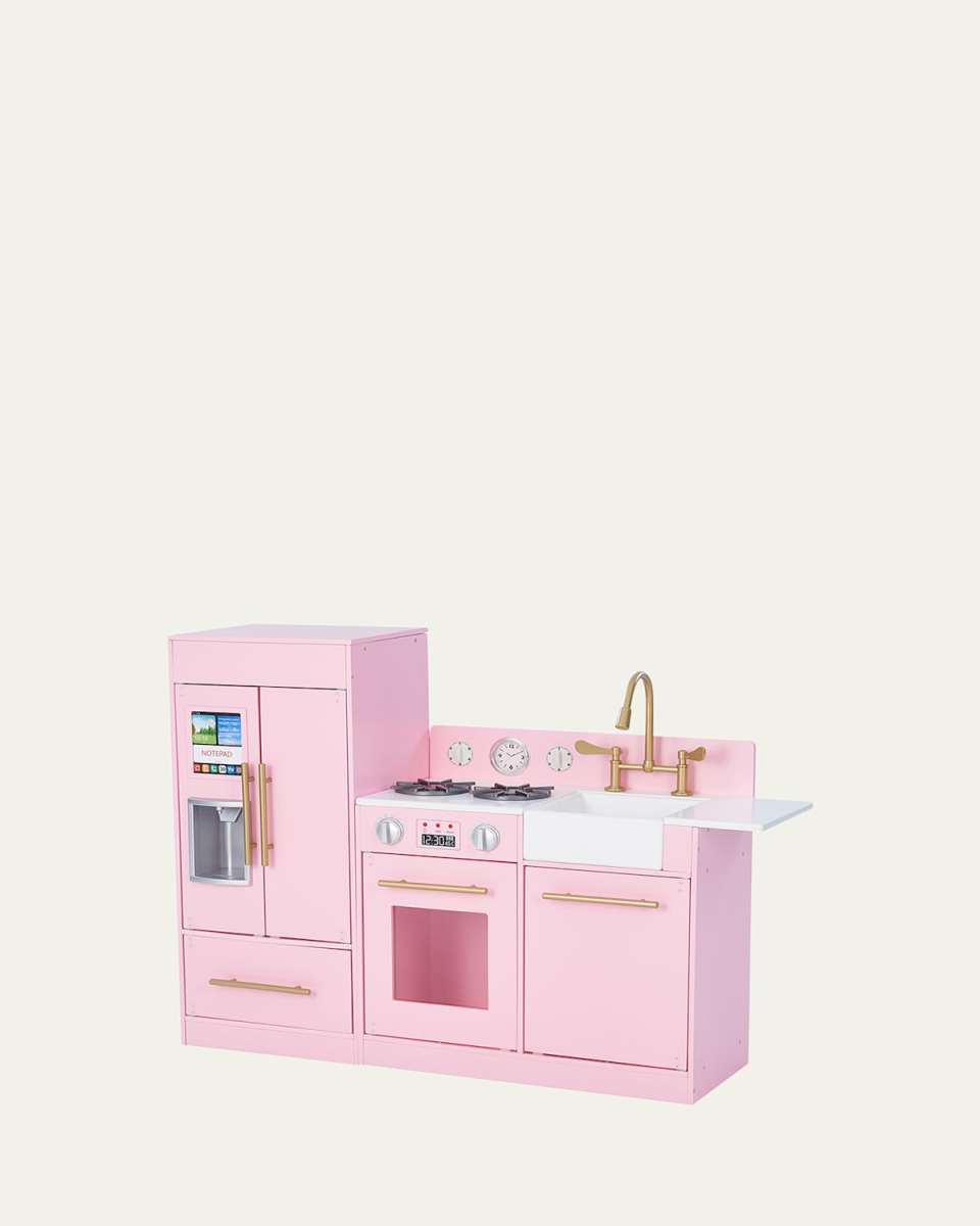 Teamson Kids Little Chef Charlotte Modular Wooden Play Kitchen